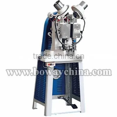 Semi automatic 2 hole eyelet punching press machine