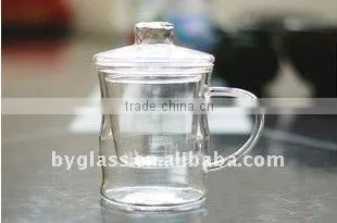 clear glass vase