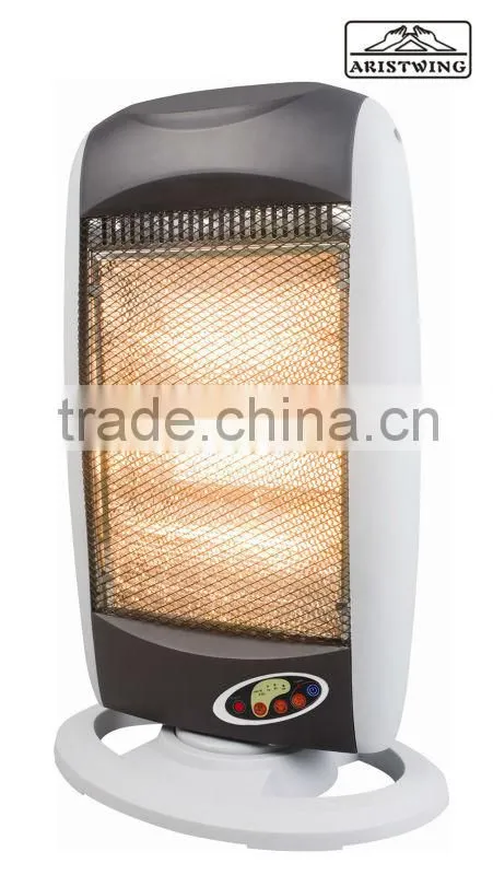 1200W Electric Heater By 3 Halogen Tubes Heating