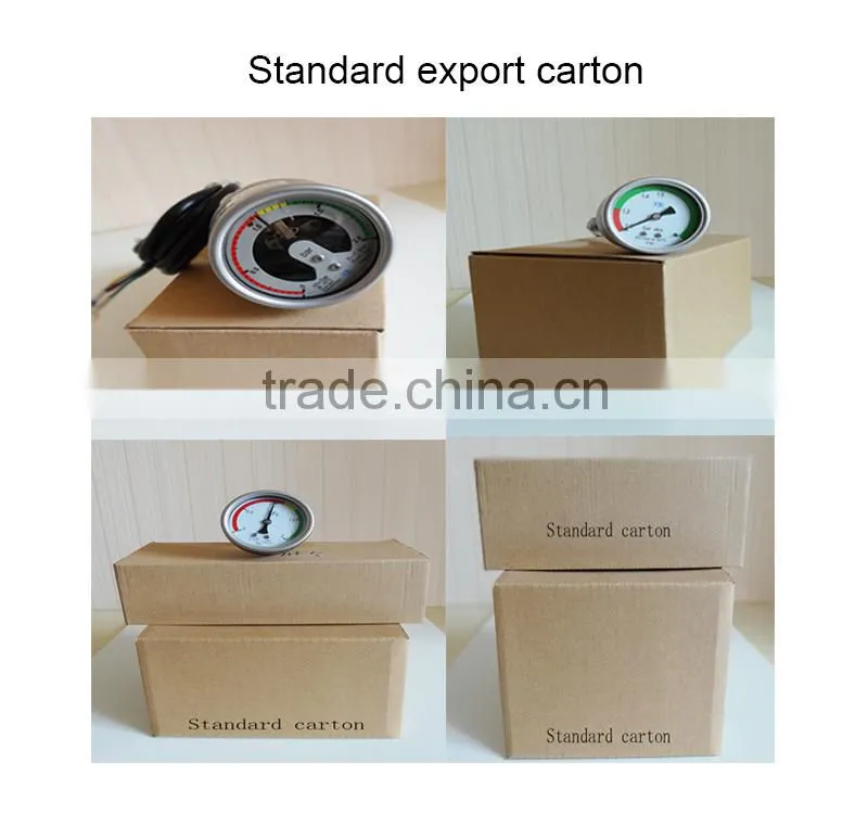 alibaba china suppliers Combined temperature ,Silicone oil filled,Shock Proof 63mm sf6 density monitor