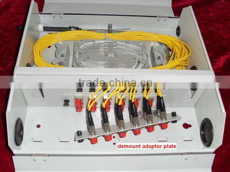 96 core ( indoor wall mount ) Fiber optic distribution frame With Top material; Quality