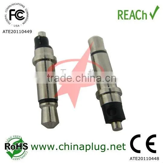 Nickel plated low price 3.5mm mono jack
