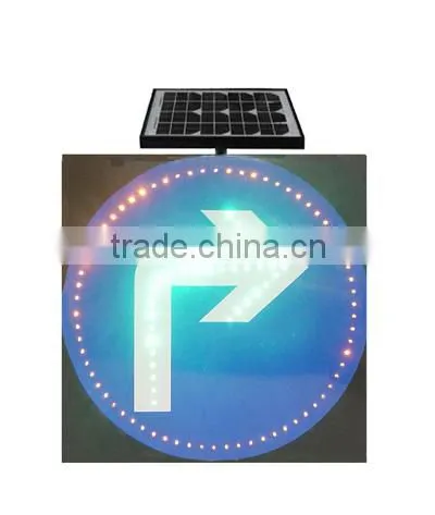 RSG cheap high quality solar powered traffic speed sign/traffic mark