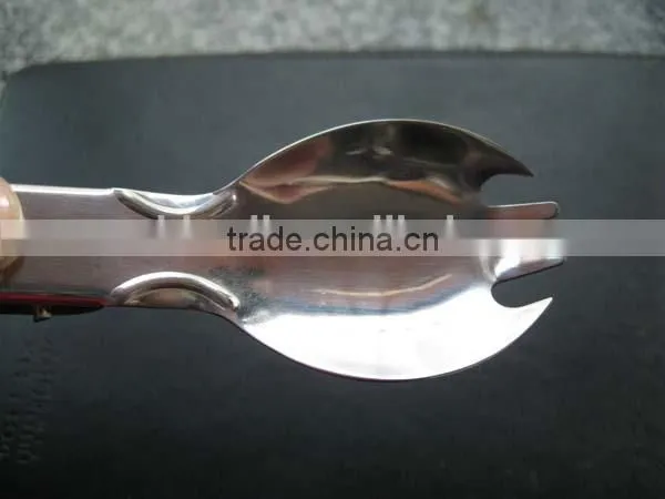 stainless steel folding spork