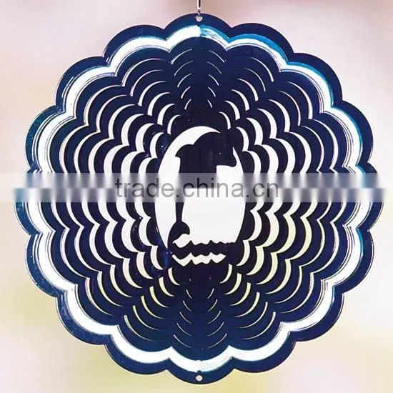 Garden Decoration Metal 3D Wind Spinner,Decorative Wind Spinner