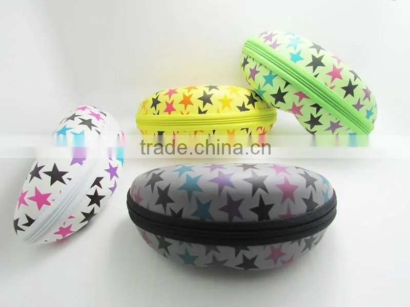 EVA designer spectacle case sunglass storage case with star pattern