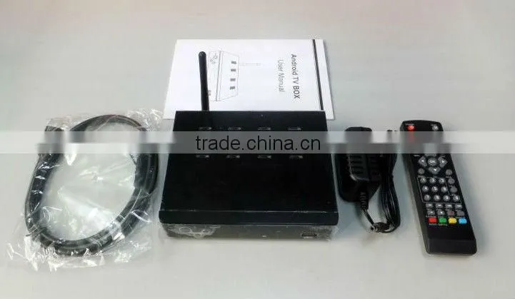 Dule Core Android TV Box DVB-S2 Media Center Player Support Wifi