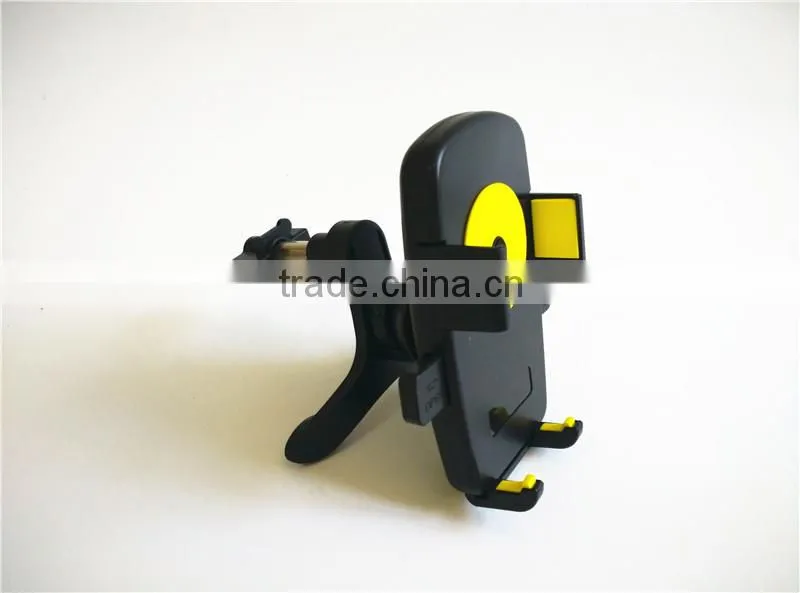 2016 Fashion design 360 degree ABS plastic air vent phone holder