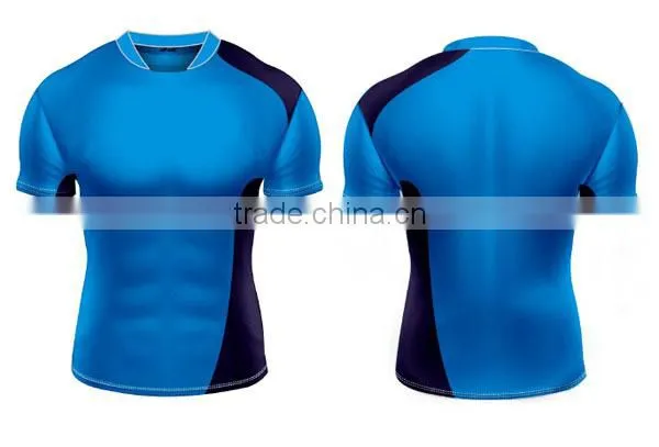 Quality cheap rugby jersey design red color and green