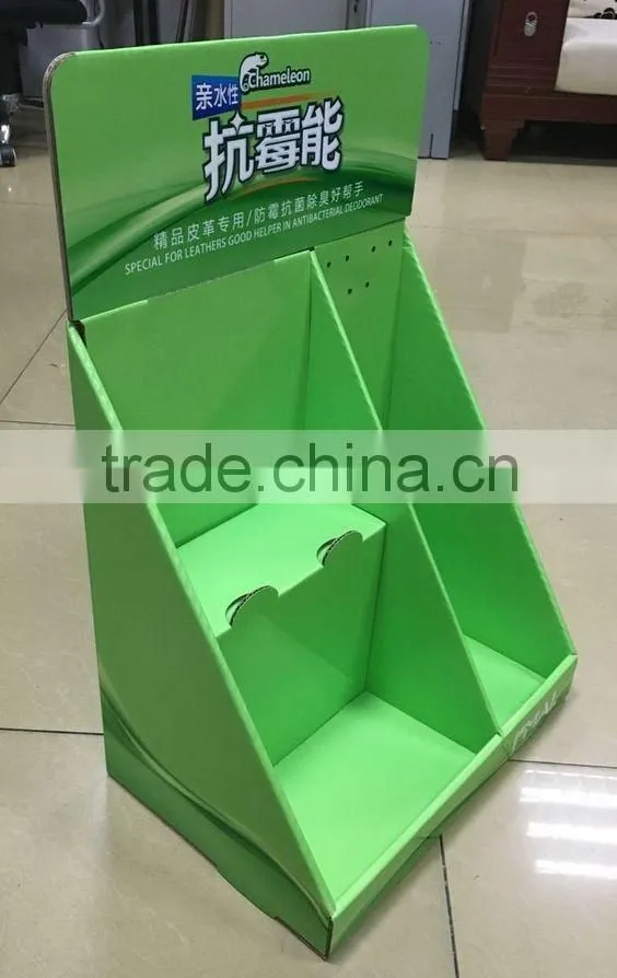 home accessories cardboard PDQ counter top display