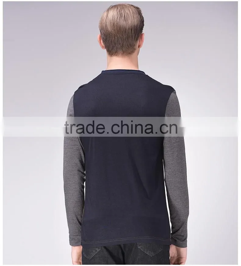 Wholesale New men long sleeve t shirt men leisure travelers head