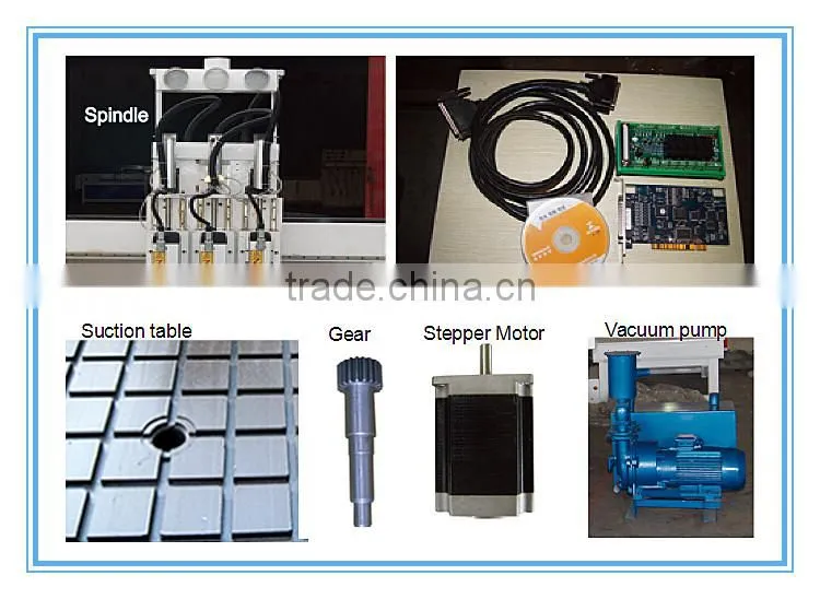 Factory supply Pneumatic ATC woodworking cnc router QL-1325
