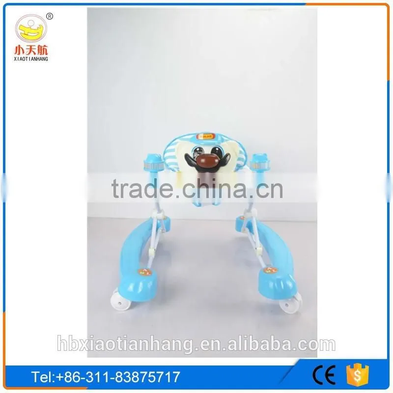 New model 360 degree rotating baby walker seat