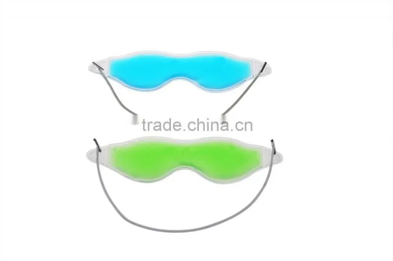 Promotional Pvc Gel Eye Mask , Plastic Colorful Eye Mask