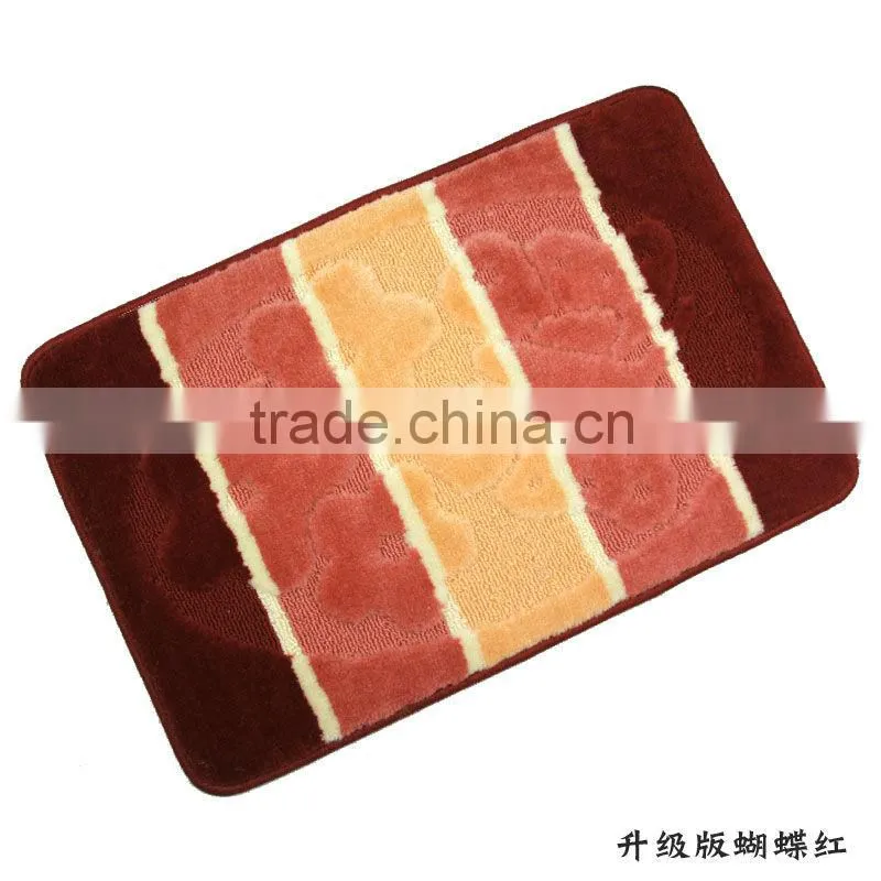 high quality polypropylene anti-slip door mat with TPR base