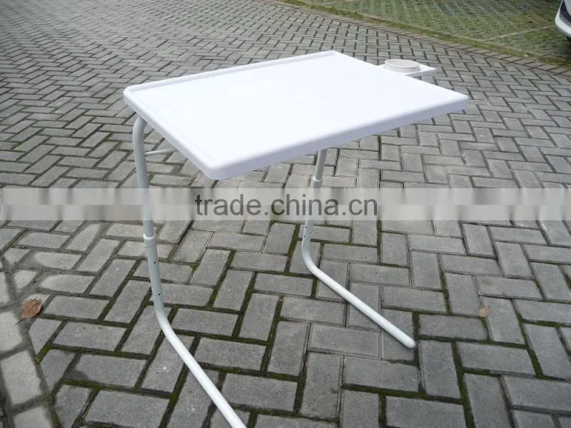 cheap price and good quality New design cup holder folding computer table
