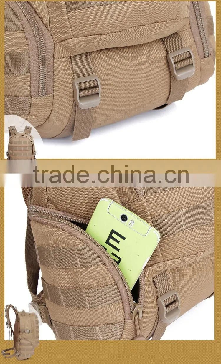 2015 New camouflage Military Tactical Backpack camping hiking backpack