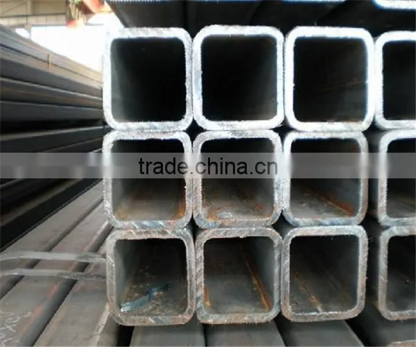 High quality hot sell q345 square cross-section steel tube