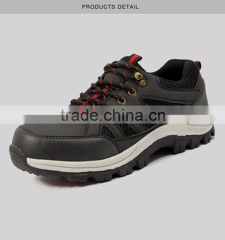 2016 new design waterproof and breathable outdoor safety shoes