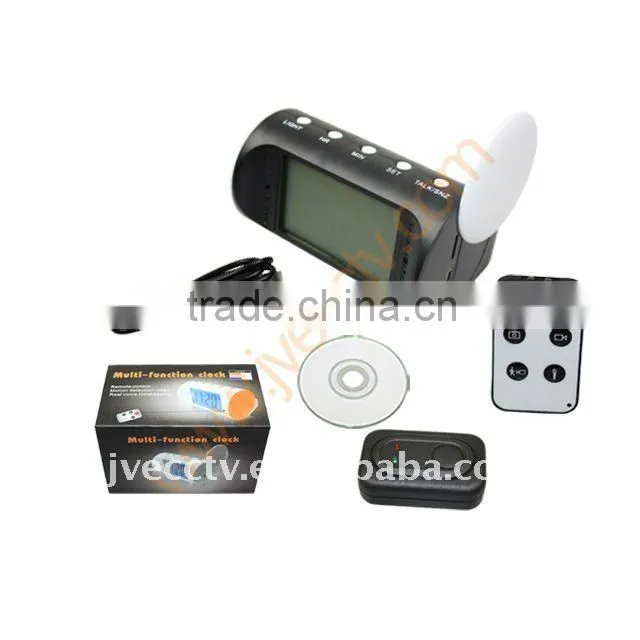 Hot clock camera JVE-3311F-1 remote control clock camera