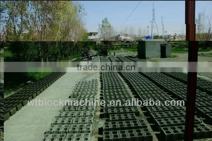 WT6-30 blocks making machine in saudi arabia