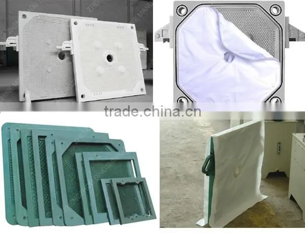 Safflower plate frame filter