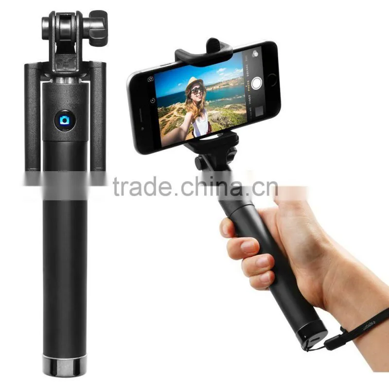 Bluetooth Selfie Stick Wireless Mobile Phone Monopod,mobile phone use wireless selfie monopod,Lightweight Type wireless monopod