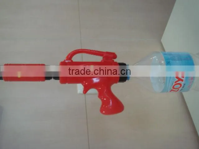 Plastic Water Gun With Beverage bottle