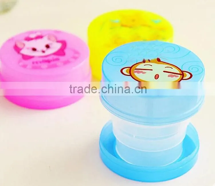 Outdoor Using 180ML Toothful Disposable BPA free Plastic Cup