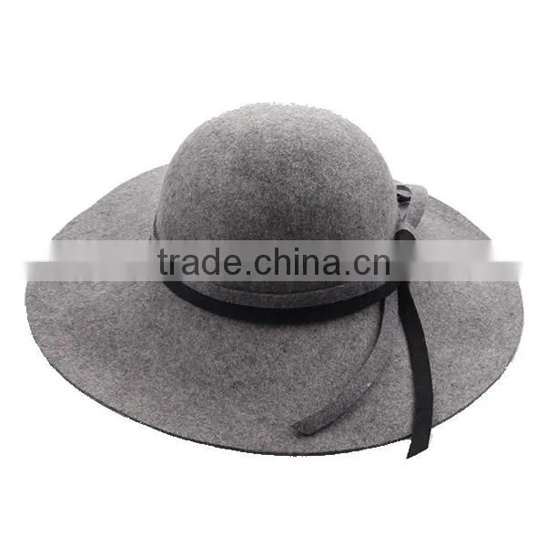 Light Green 100% Wool Felt Hats , Felt Hat Manufacture