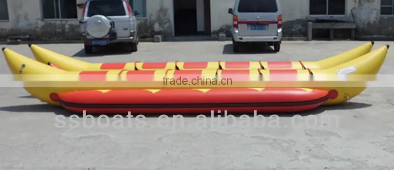 double tube inflatable banana boat for sale