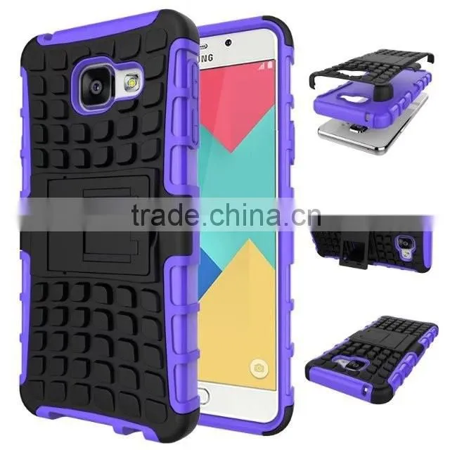 Mobile Phone Back Cover Smart Hybrid Rugged Heavy Duty Armor Kickstand Case For Sumsung A310