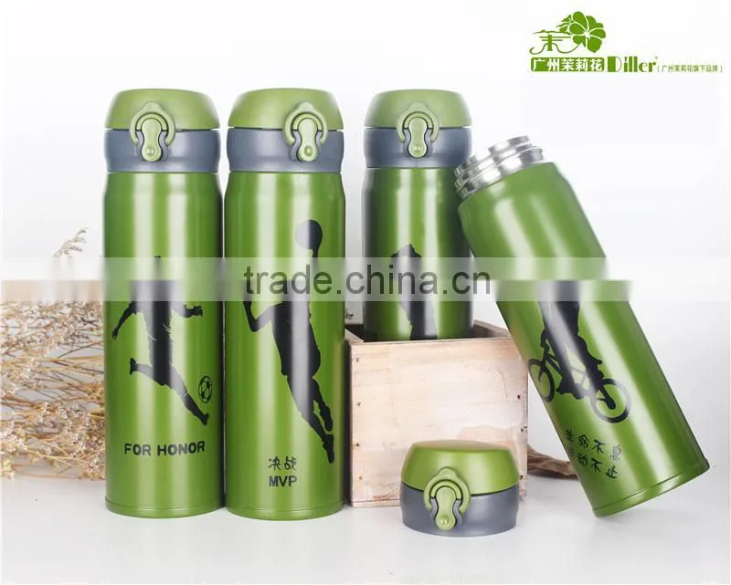 sport vacuum flask Stainless steel thermos sports water bottle