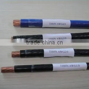 AWG competitive prices copper wire pvc insulation Single copper core electric wire directly from factory