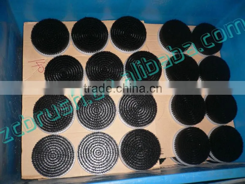 Industrial round pp rotating cleaning brush