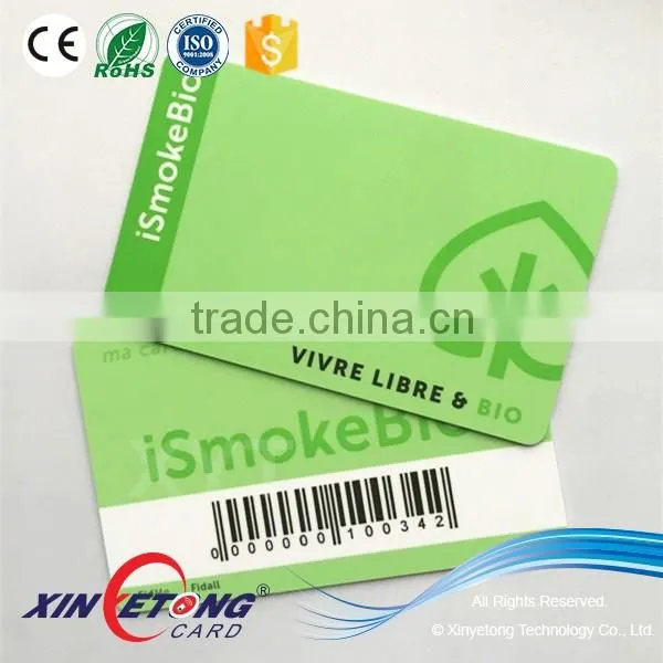 Customize Plastic membership card / PVC VIP Card/Plastic Barcode Card