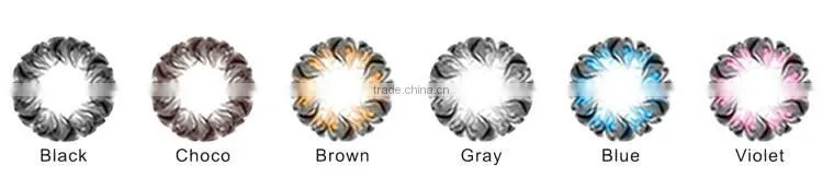 High quality cosmetic contact lenses /Wholesale cheap big circle baby doll eye contacts colored lens