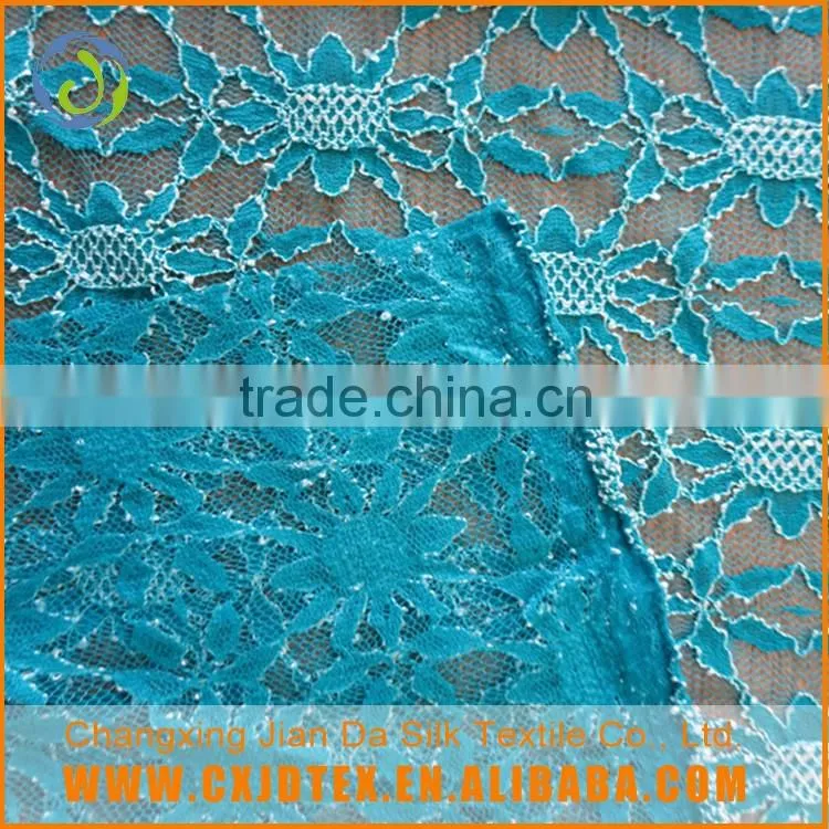 New design china supplier wholesale blue lace fabric qpplique