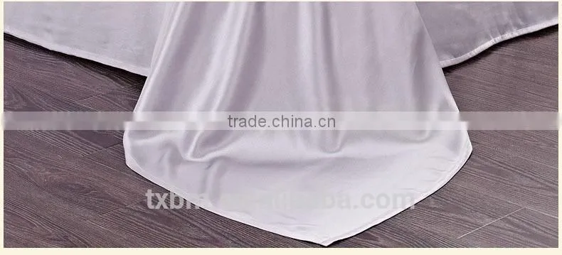 High quality colorful jacquard 4-piece Bedding Set,100% silk