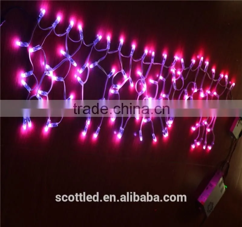 100pcs/string 12V full color led pixel light ws2811 pixel node for Christmas Home decorating