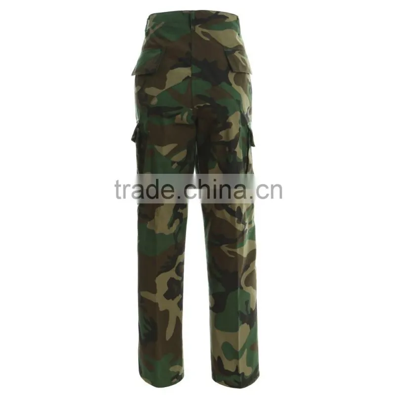 woodland camouflage bdu tactical pants paintbal pant