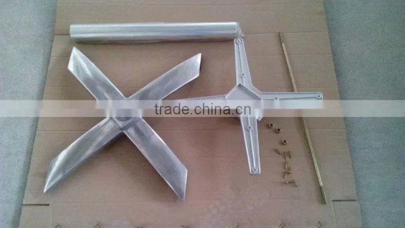 1 modern aluminum metal table legs F8H5A