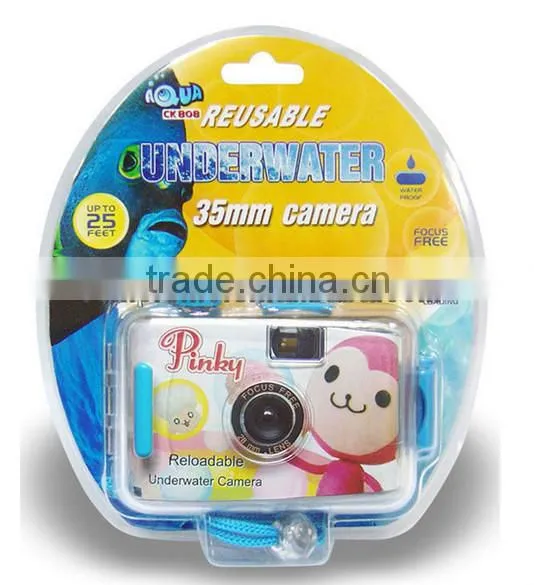 Reusable Underwater Lomo Camera with a Strap