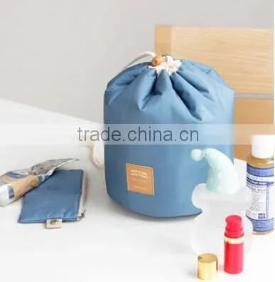 Nylon make up cosmetic drawstring bag