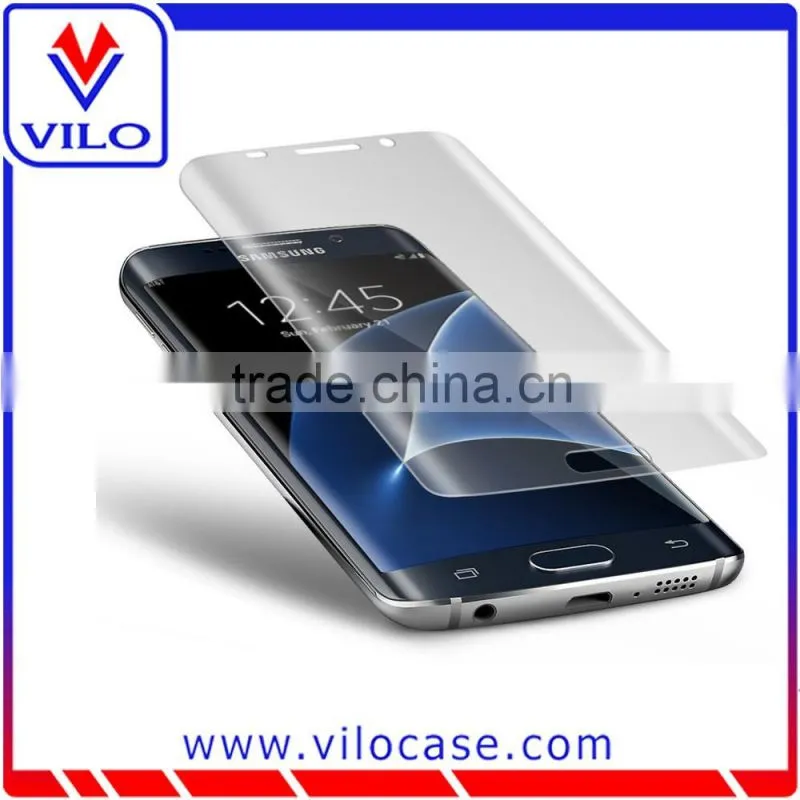 Premium PET Film Screen Protector For Samsung Galaxy S7 Edge with Full Coverage