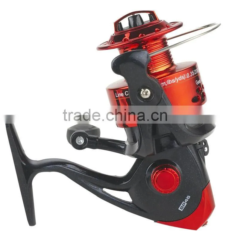 Plastic body and aluminum spool BP series spinning reel