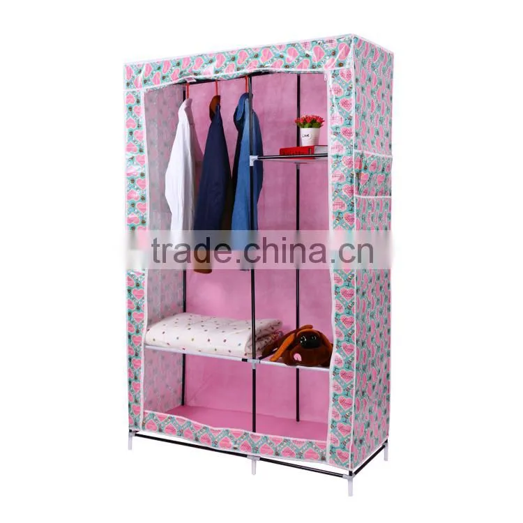 double door living room wardrobe design