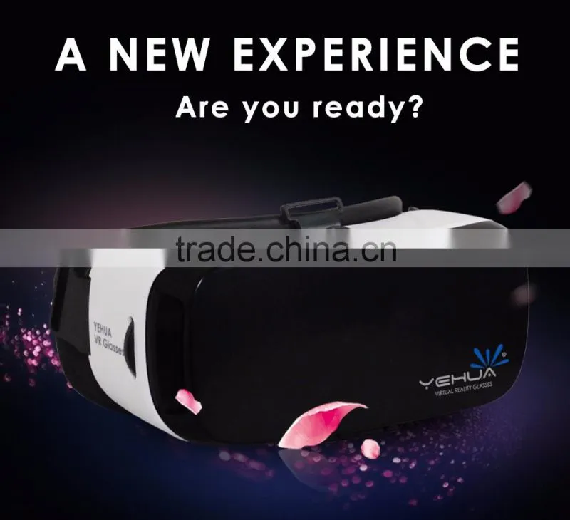 2016 virtual reality goggles oculus rift VR box 2.0 3d VR headset/glasses for 3.5'-6' smartphone