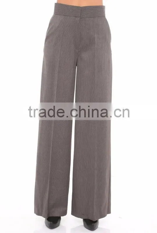 women wholesale flareleg trousers made in Turkey