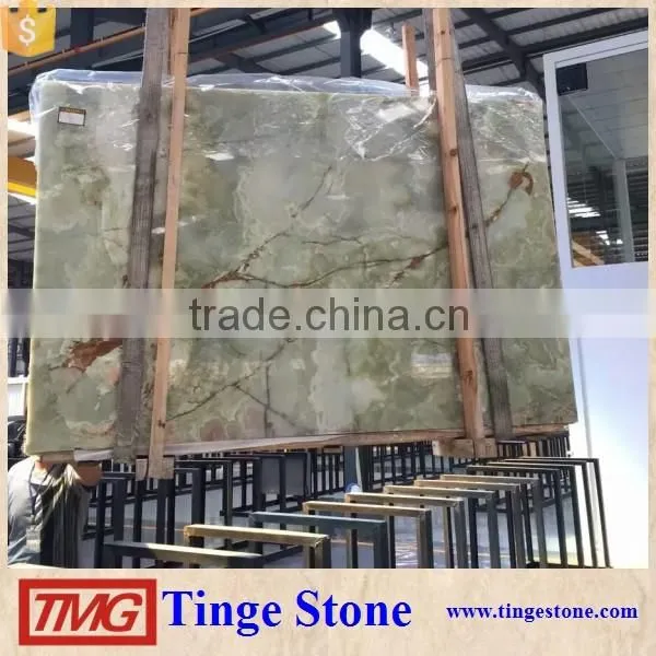 Light Green Onyx Flooring Tiles